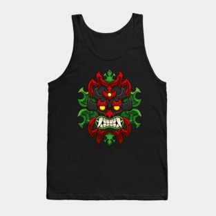 Tiki Mask Akuma Tank Top